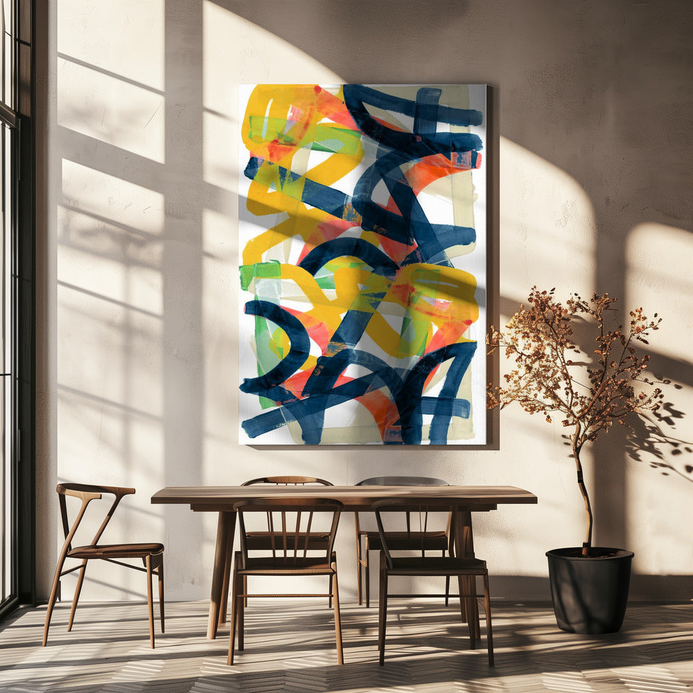 Schudden Stappen 2 | Canvas