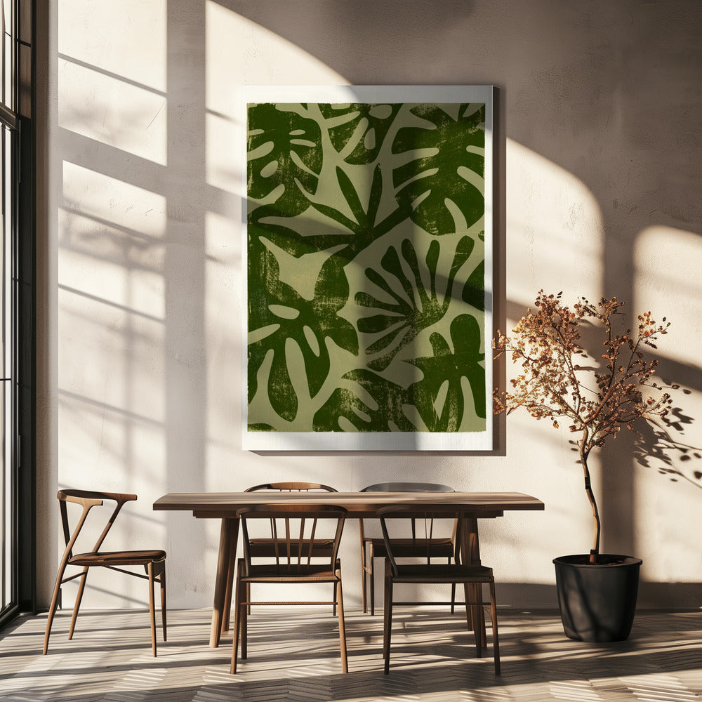 Jungle Fluister | Canvas
