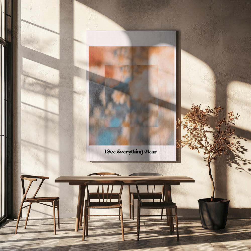 Ik zie alles helder | Canvas