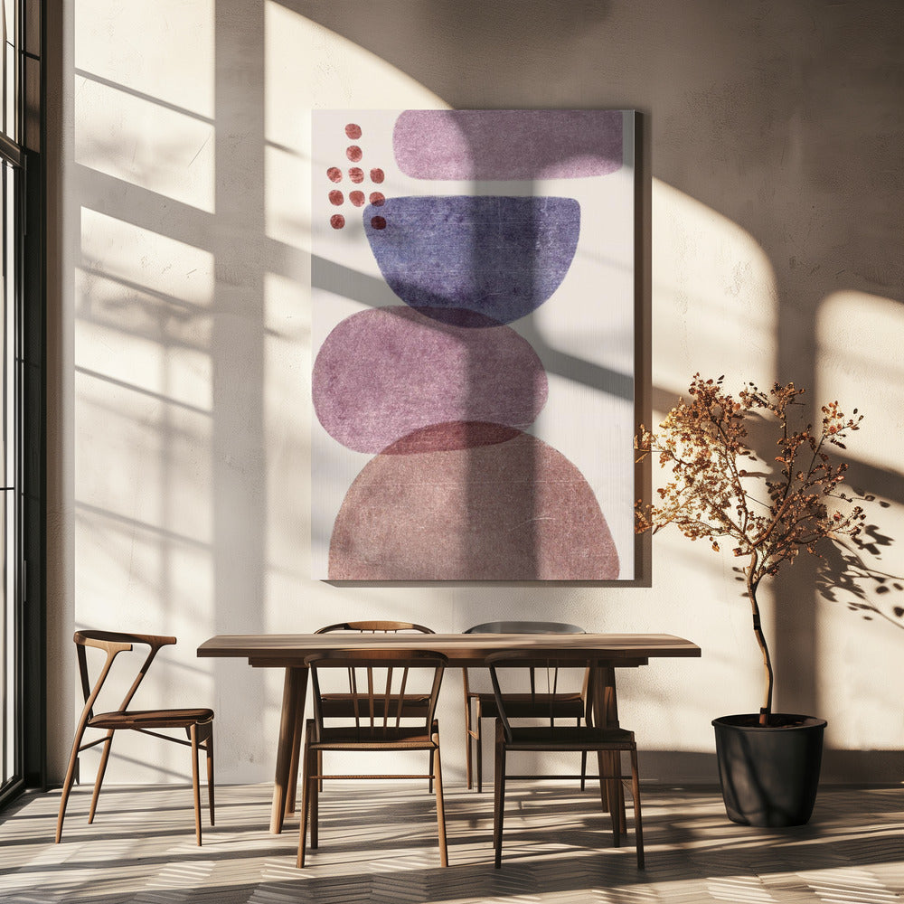 Gelaagde harmonie | Canvas