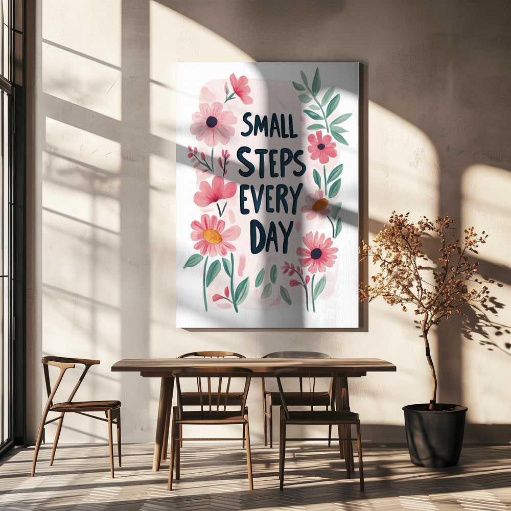 Bloei met Vooruitgang | Canvas