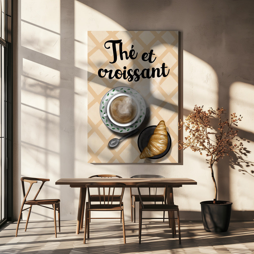 De Et Croissant | Canvas
