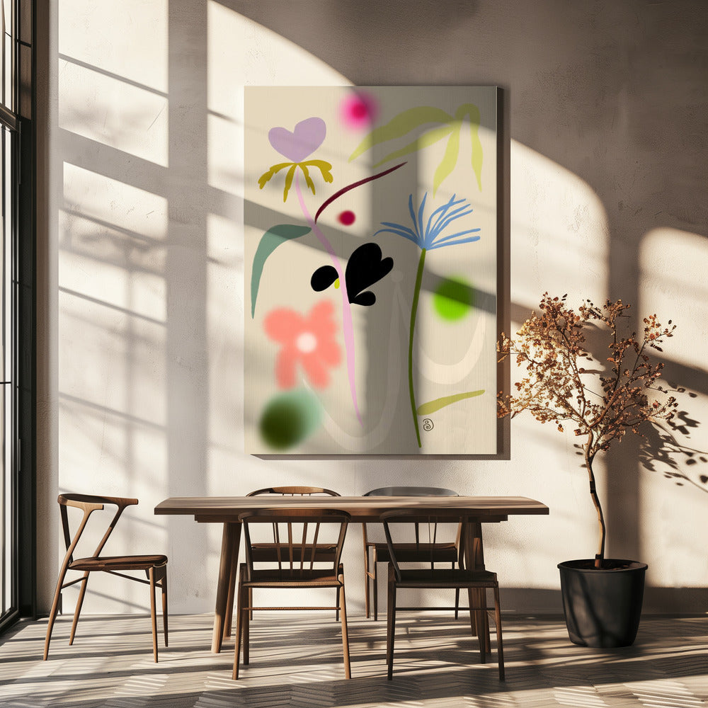 STILLE BLOEMEN DANSEN | Canvas