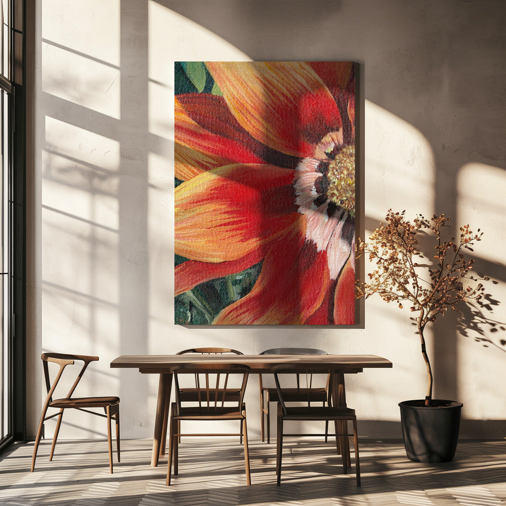 Gazania 1 Door Viccy Wanliss | Canvas