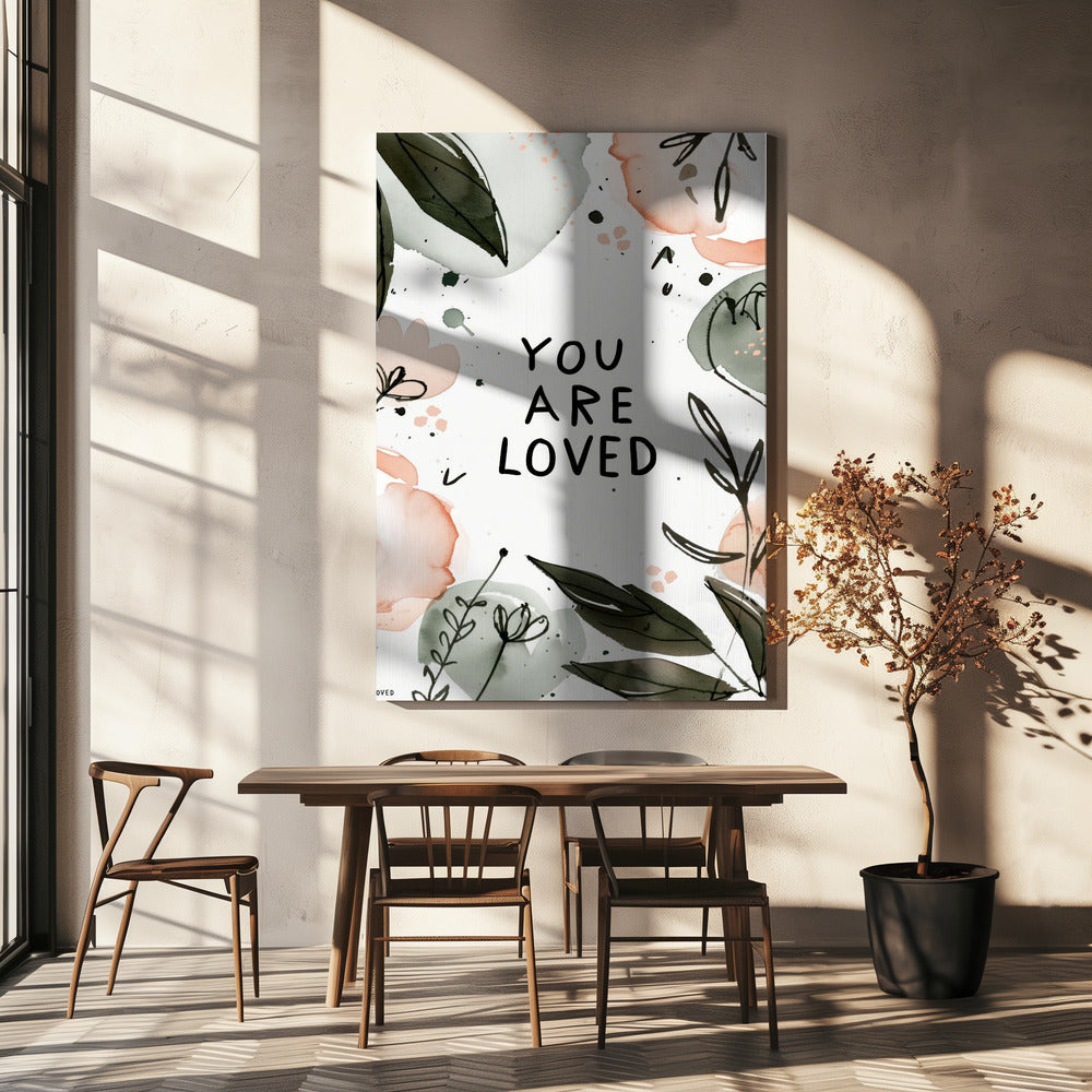 Bloemenbevestiging | Canvas