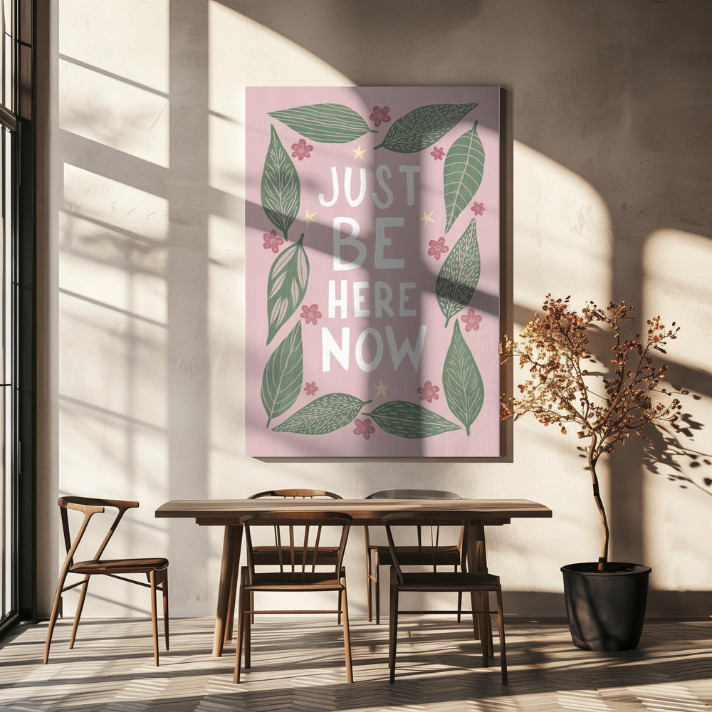 Wees nu gewoon Nere | Canvas