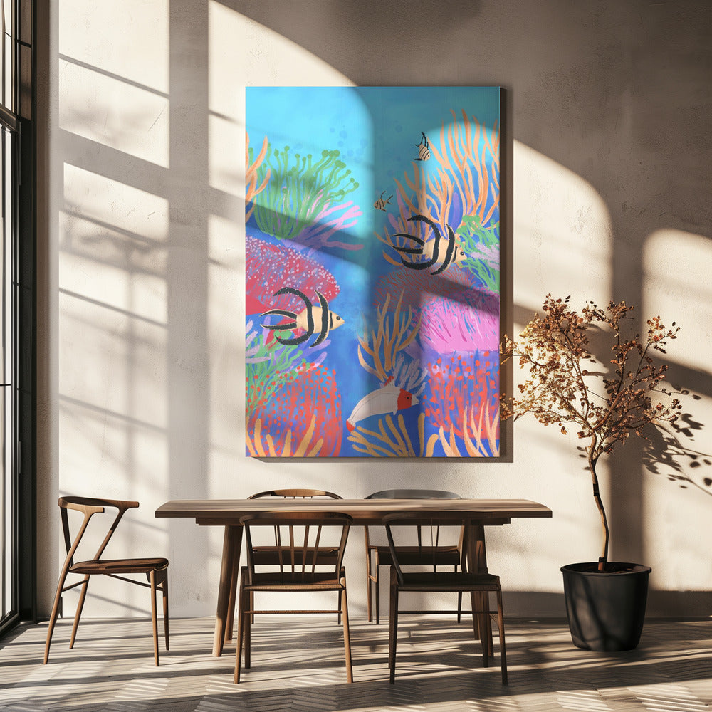 Koraalrifmijmering | Canvas