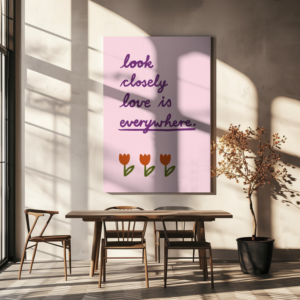 Liefde is overal 6 | Canvas