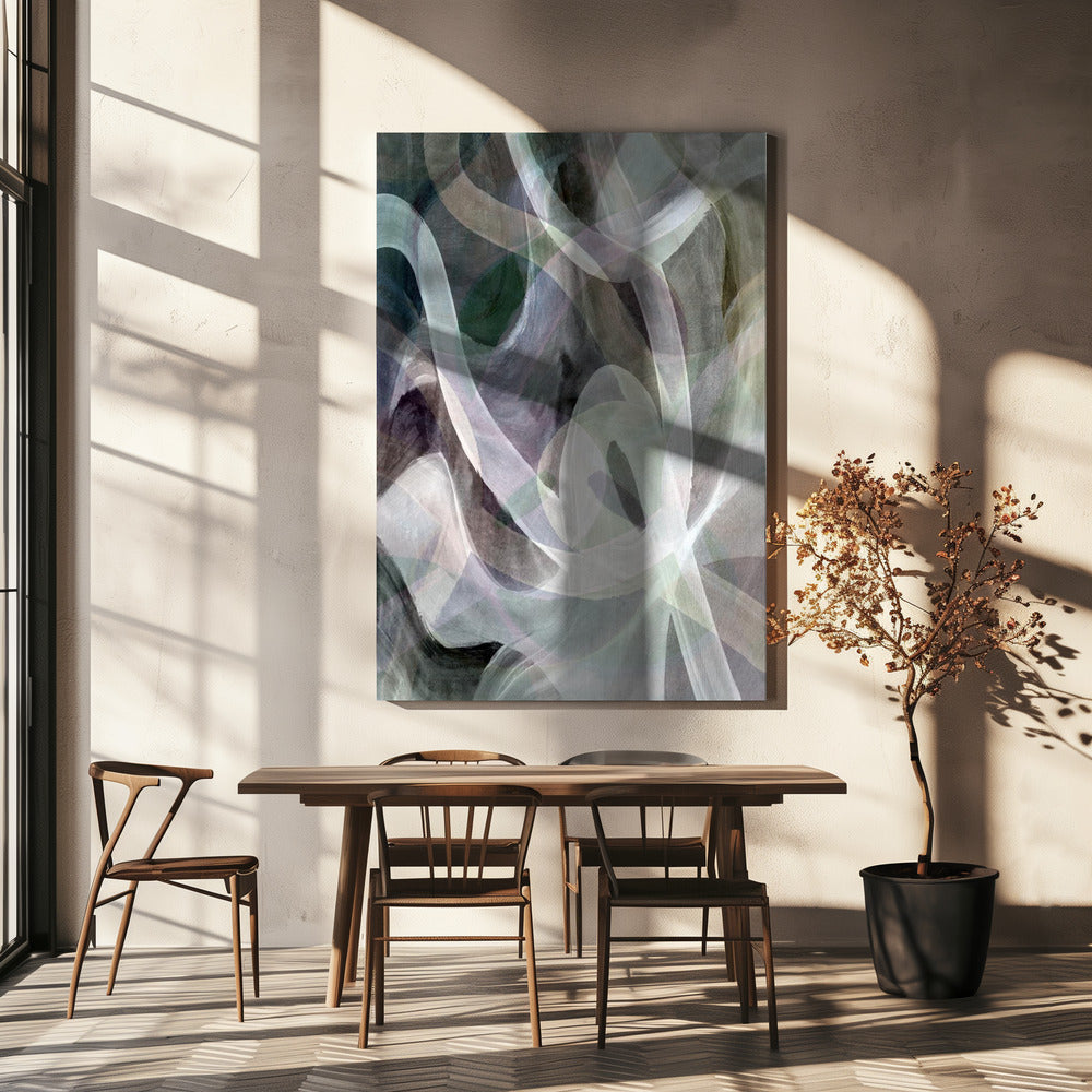 Abstracte lussen 4 | Canvas