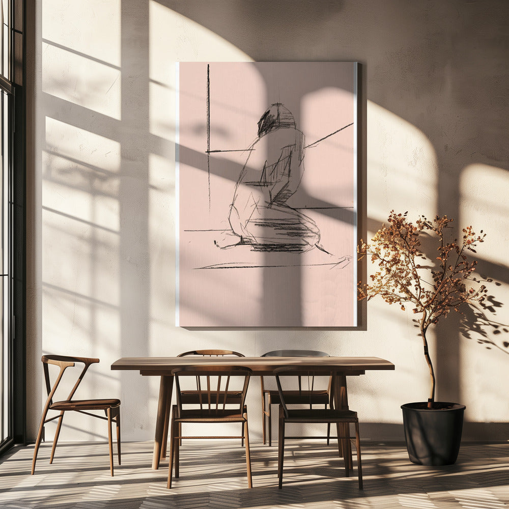 Étude Vrouwelijke No.3 | Canvas