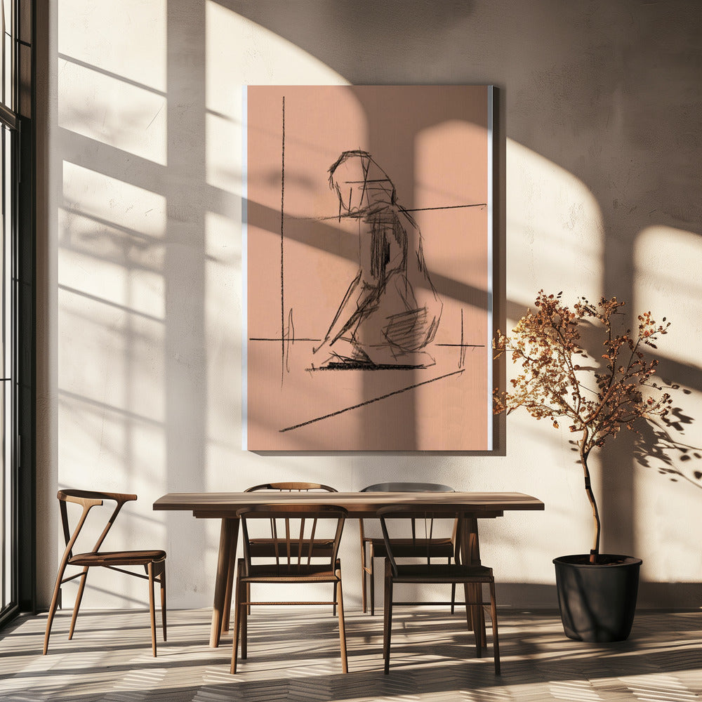 Etude Vrouwelijke No.2 | Canvas