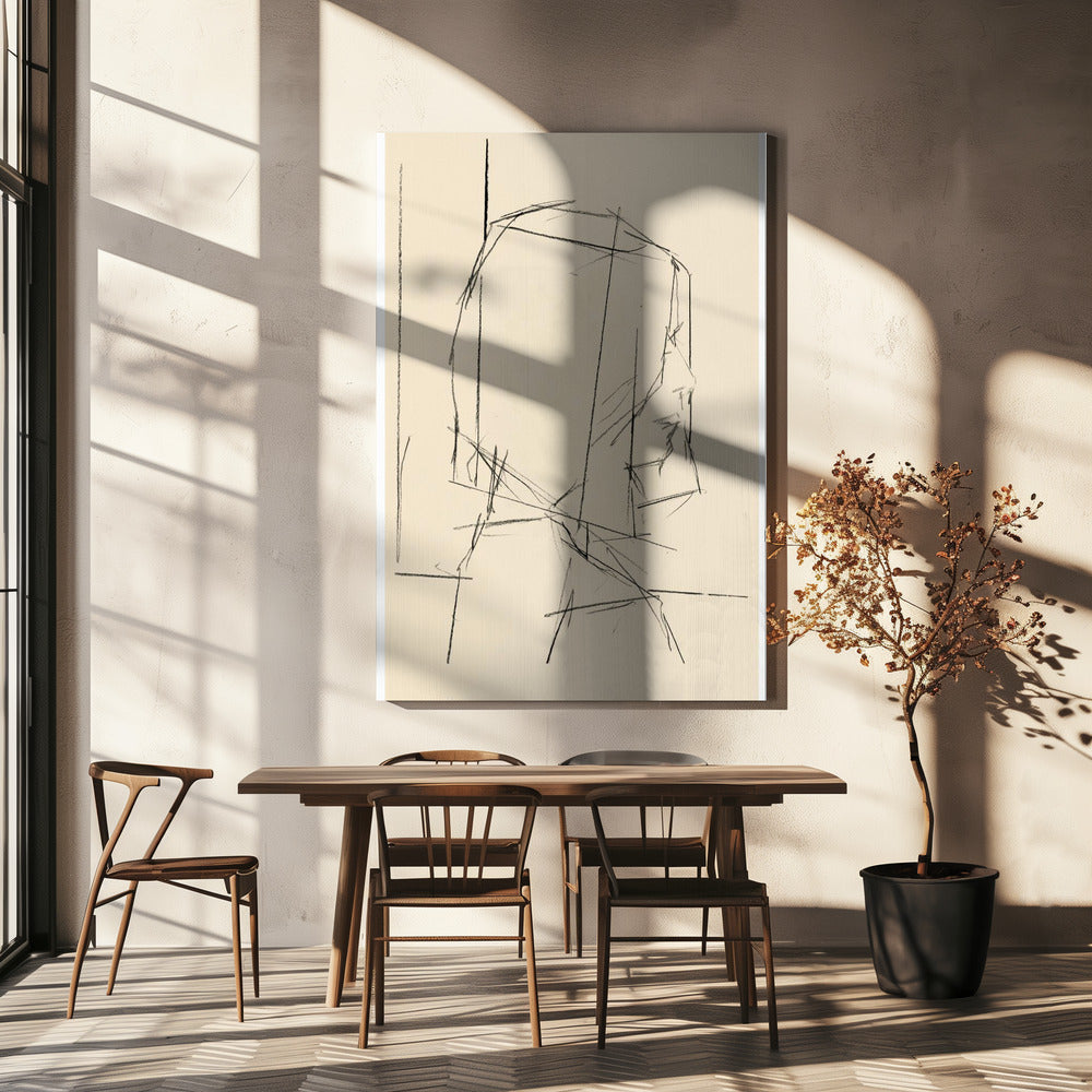 Étude Vrouwelijke No.7 | Canvas