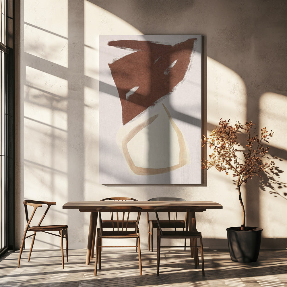 Geometrische figuur II | Canvas