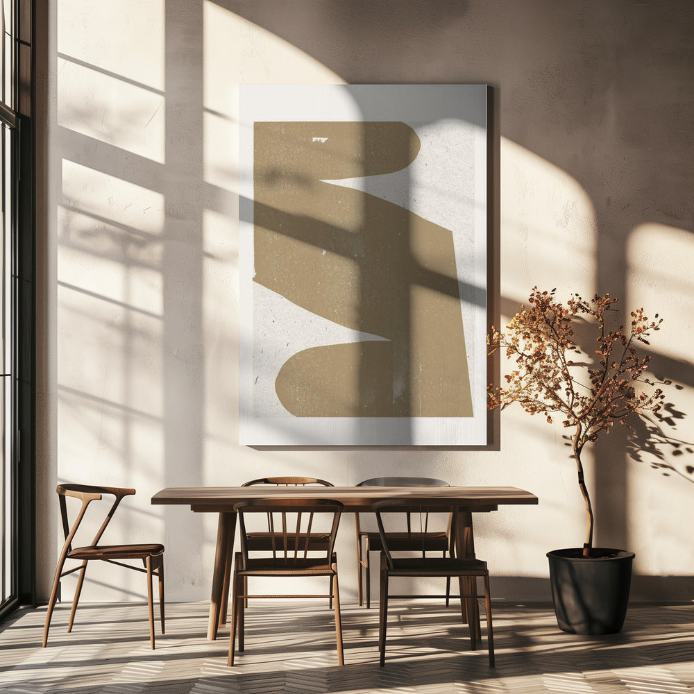 Gedempte harmonie | Canvas
