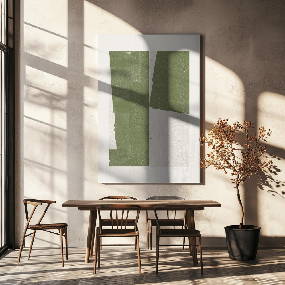 Gedempte geometrie | Canvas