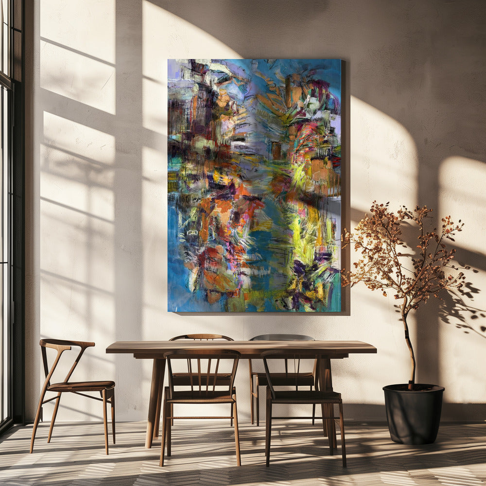 Aquatic Fury | Canvas