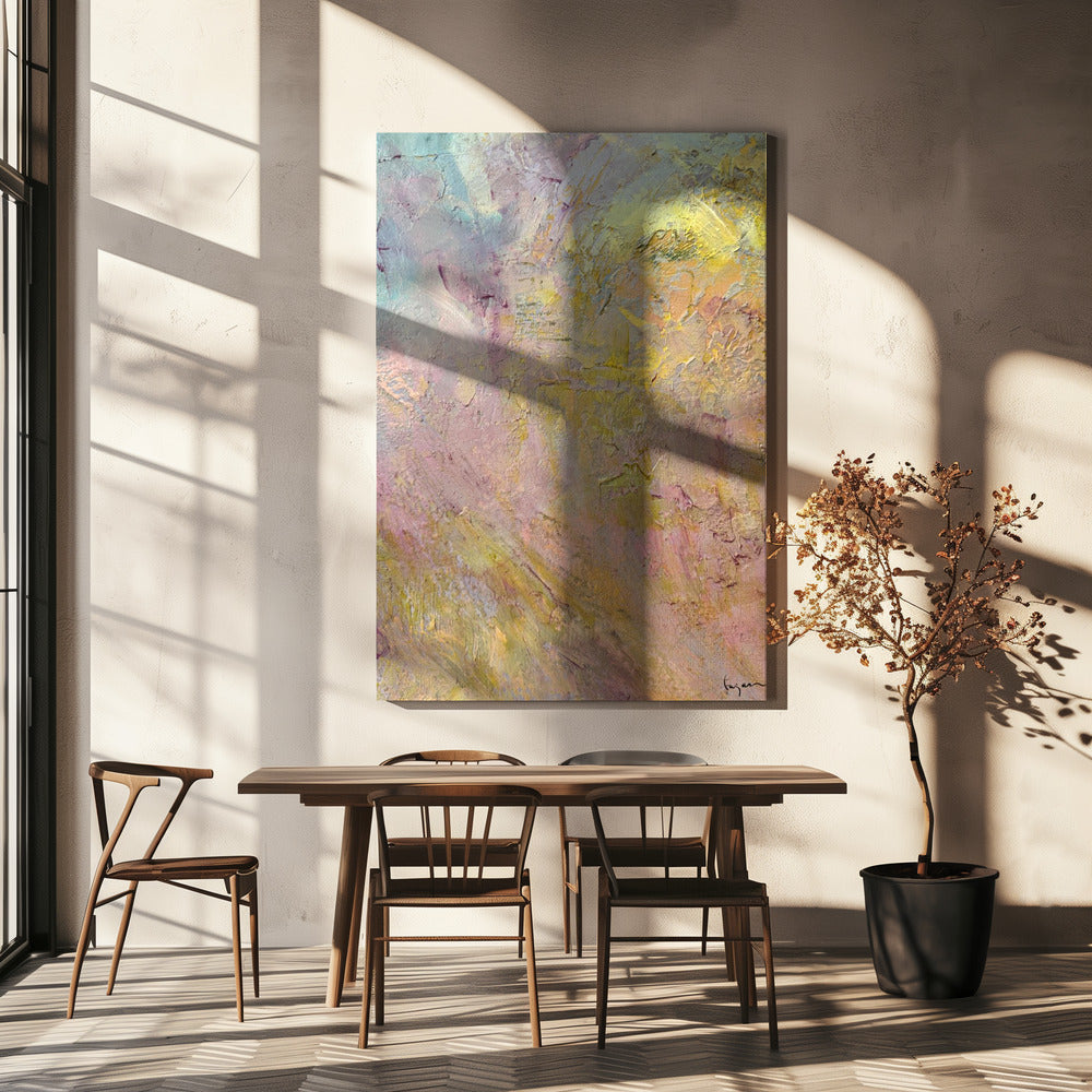 Pastelroze Dromen | Canvas
