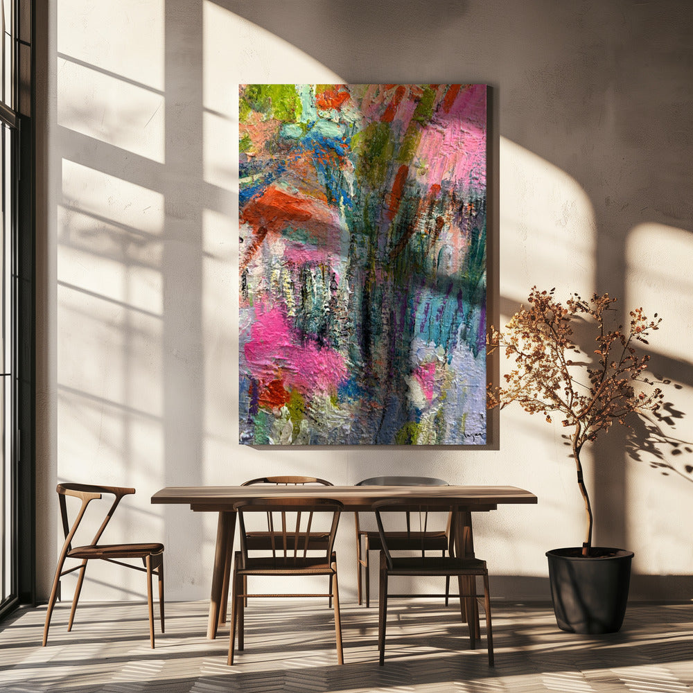 Lagen van kleur | Canvas