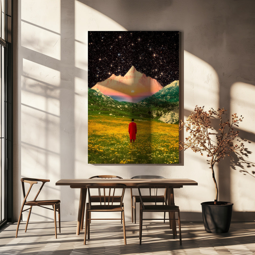 De droom van de wandelaar | Canvas