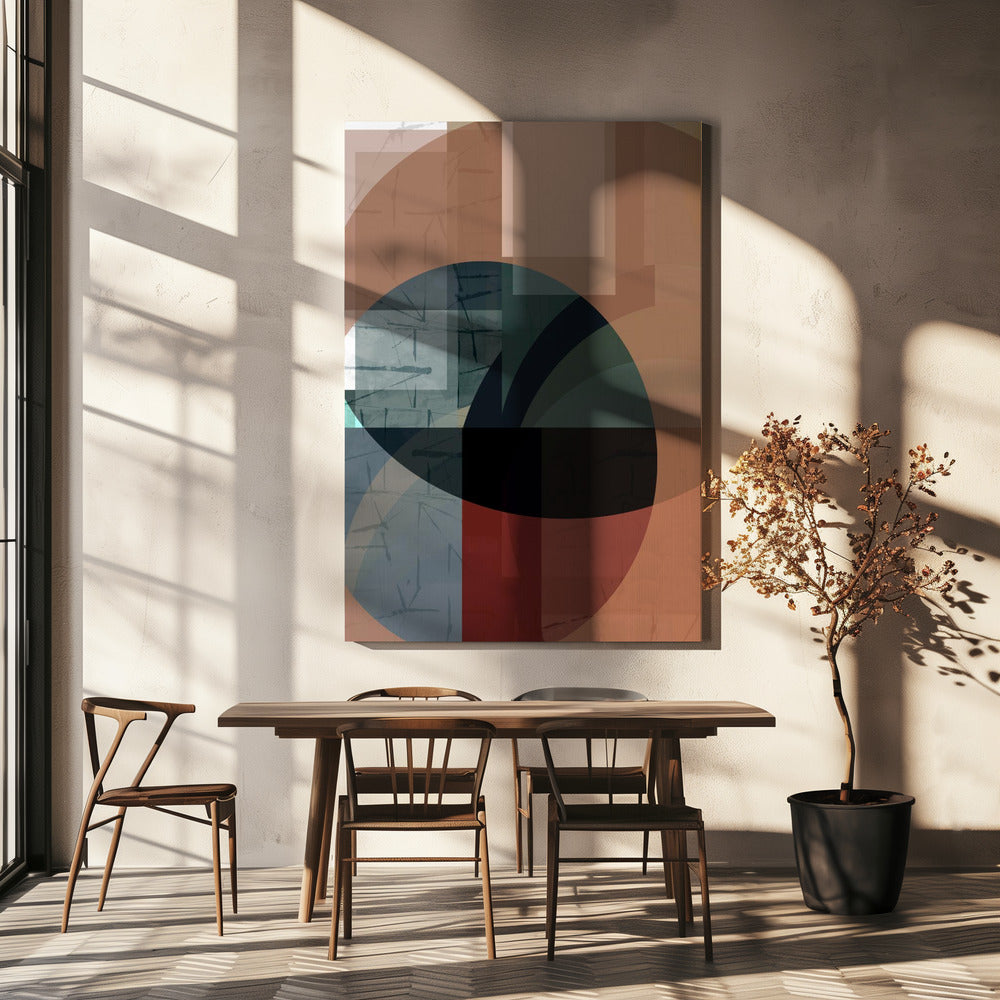 Wandtapijt van tonen 1 | Canvas