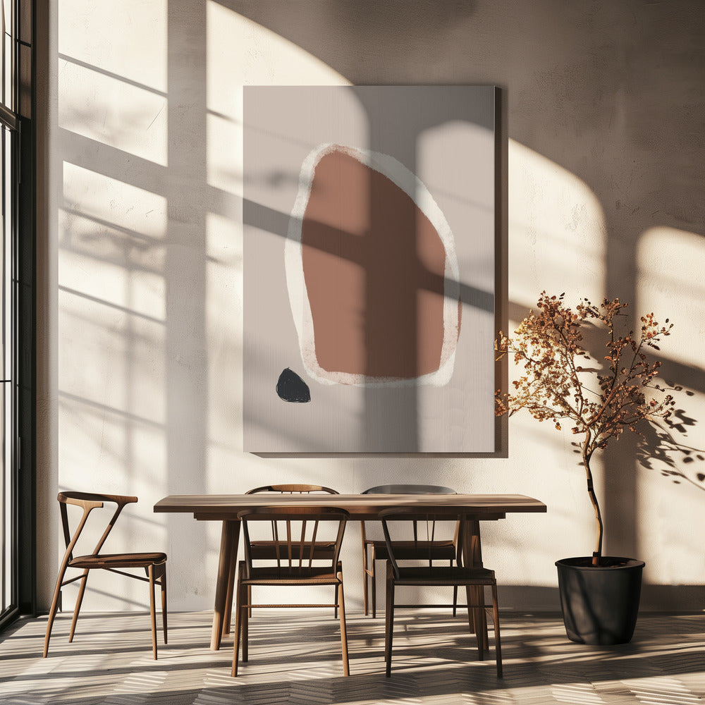 Woestijnstilte | Canvas