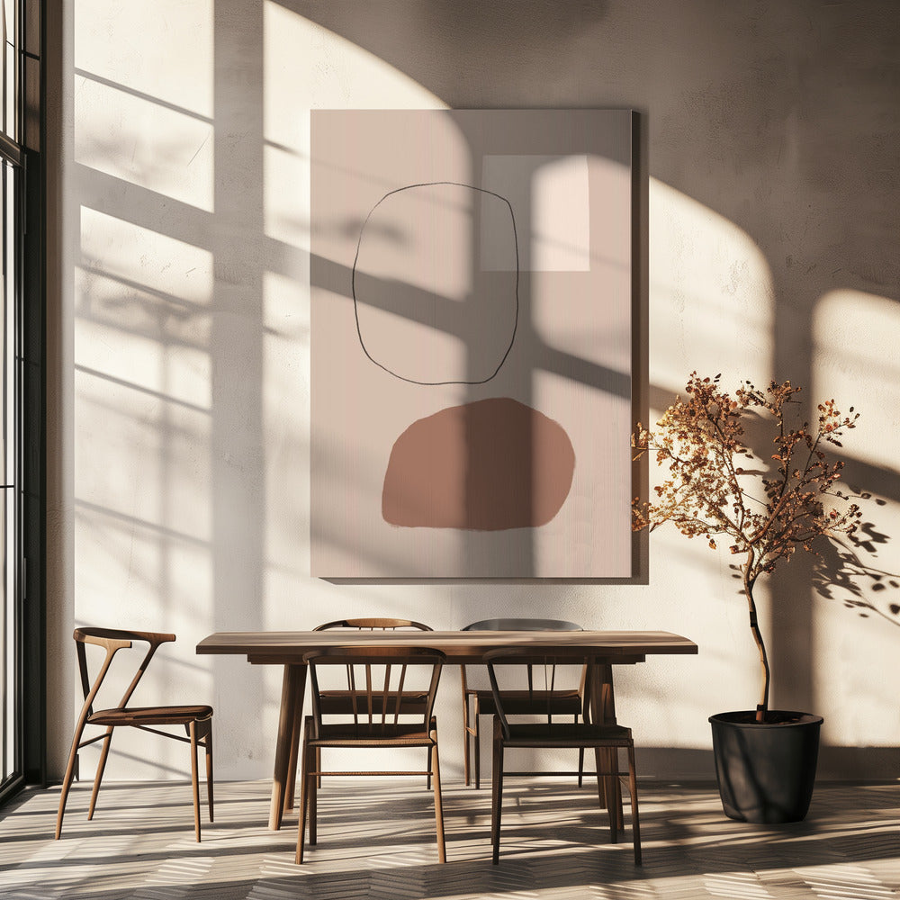 Eenvoudige geometrische vormen | Canvas