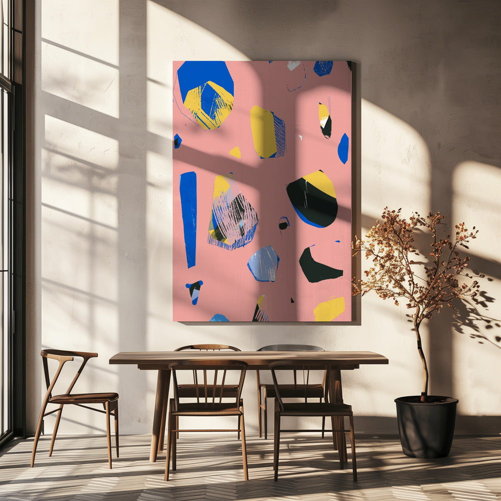 Rotsen Roze | Canvas