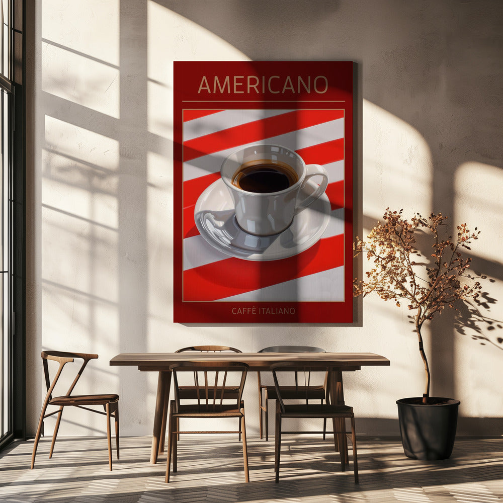 Americano Koffie | Canvas
