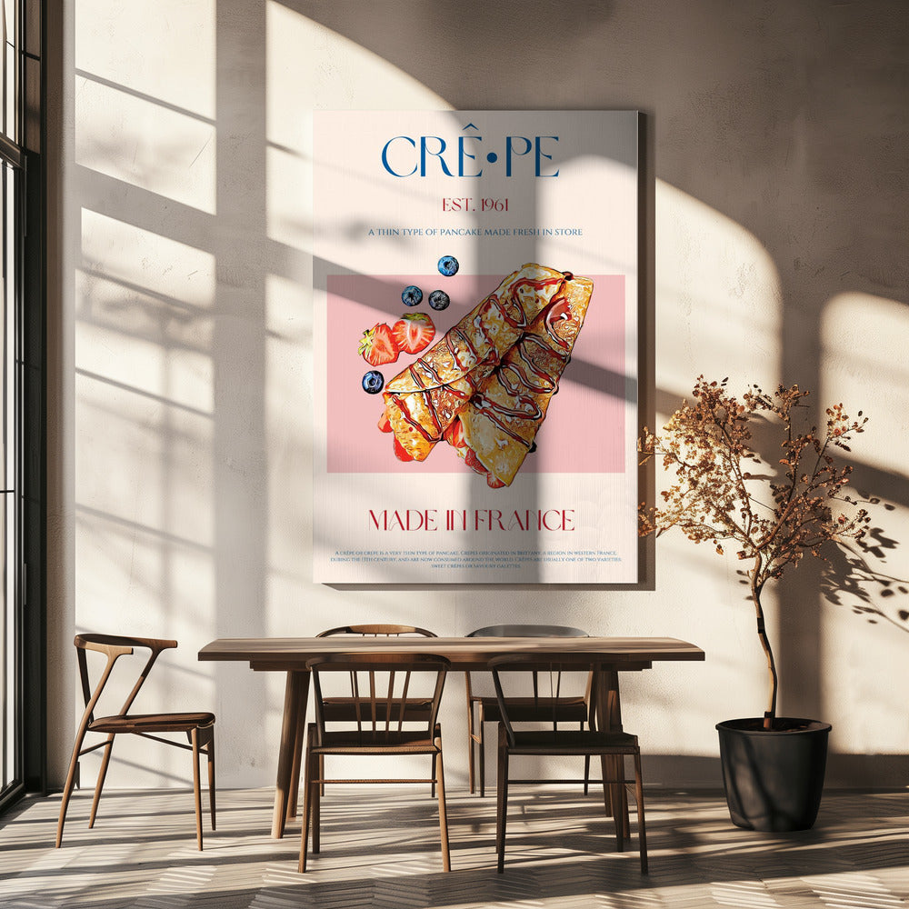 Franse crêpe-lekkernij | Canvas