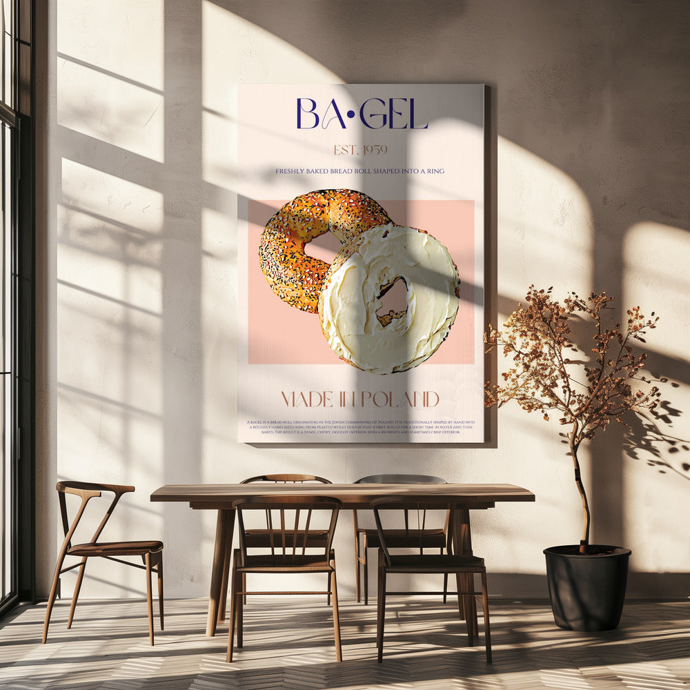 Poolse Bagel Delight | Canvas
