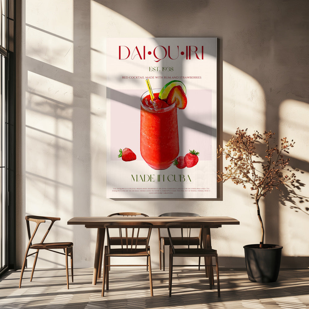 Cubaanse Daiquiri Delight | Canvas