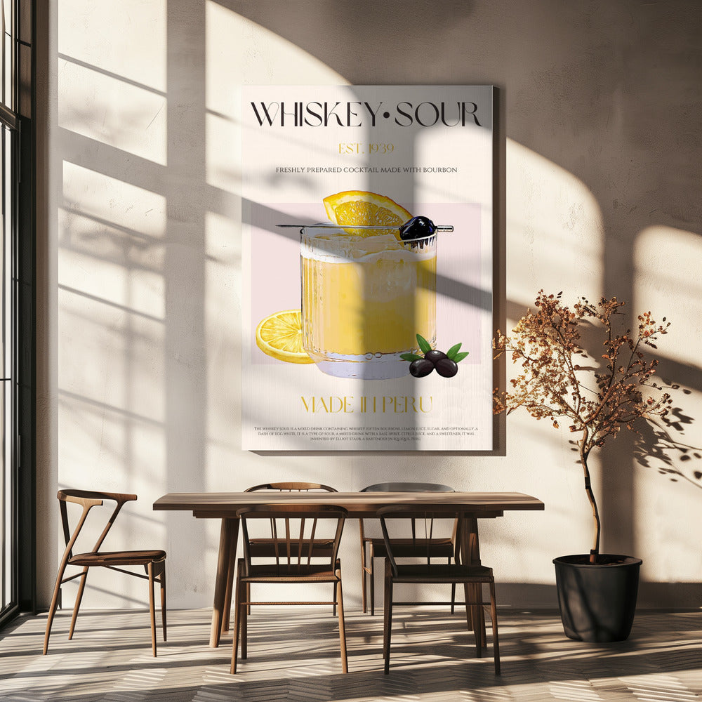 Peruaanse Whiskey Bliss | Canvas