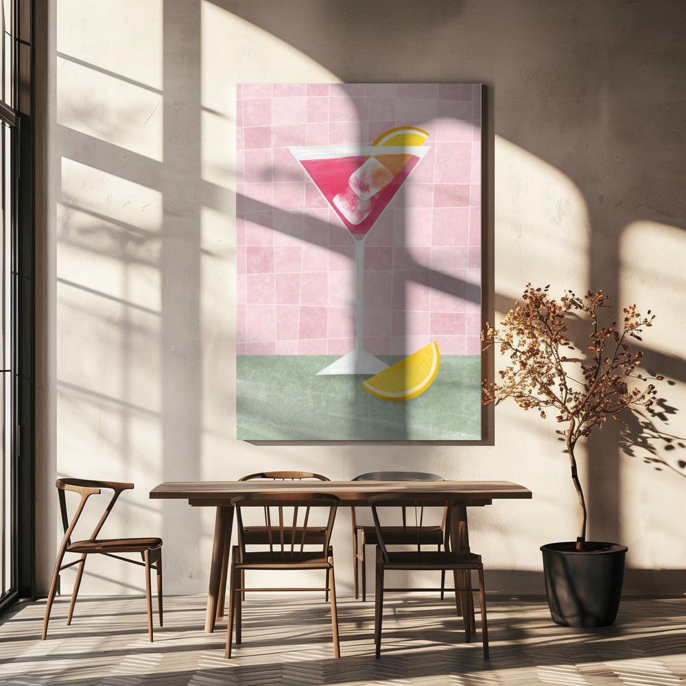 Roze cocktail | Canvas