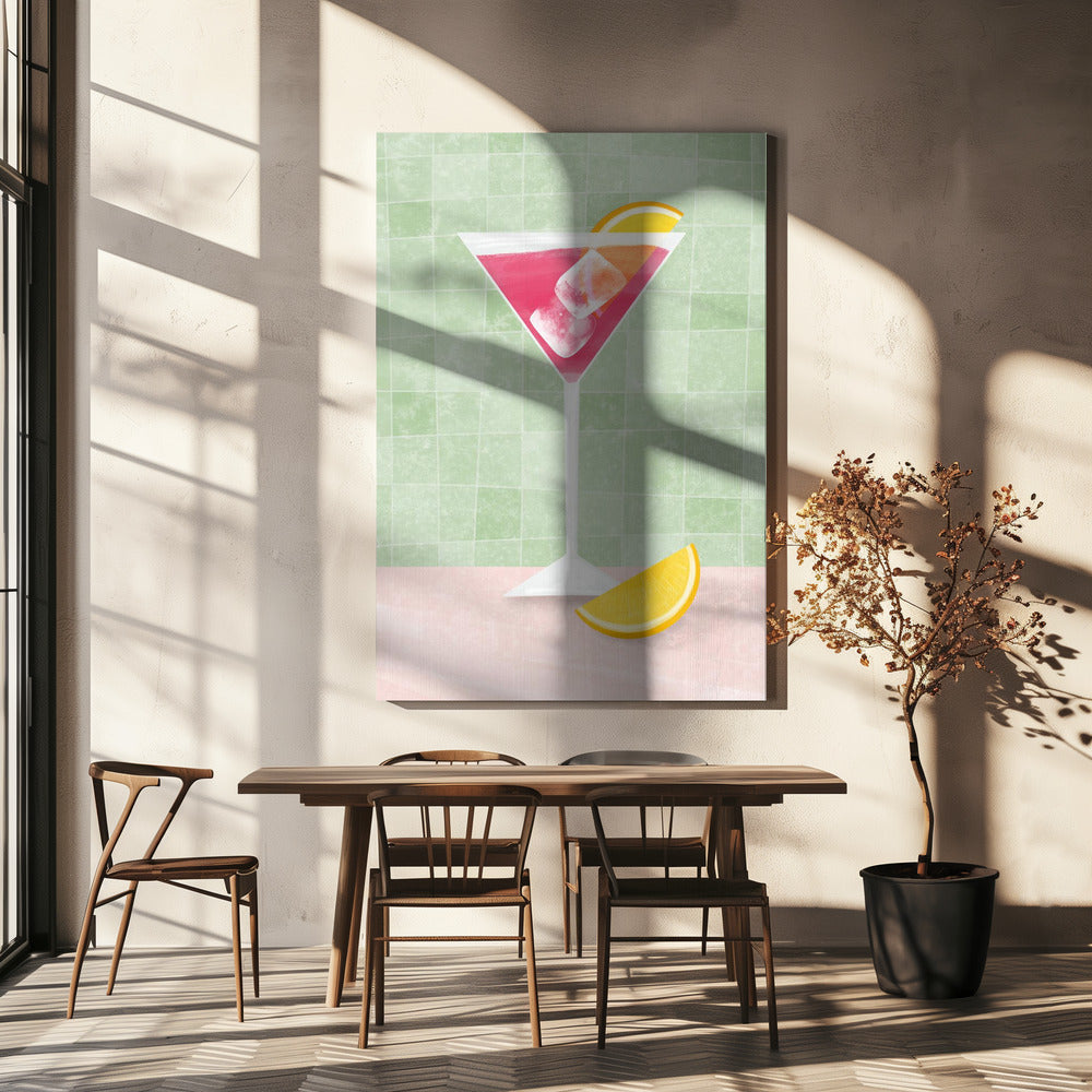 Roze cocktail | Canvas
