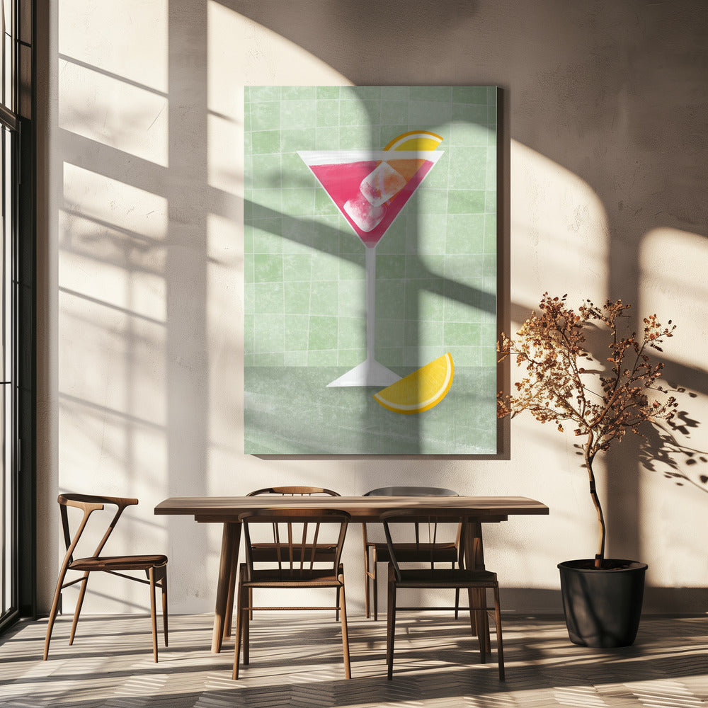 Roze cocktail | Canvas