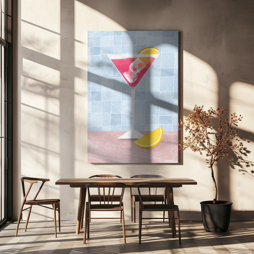 Roze cocktail | Canvas