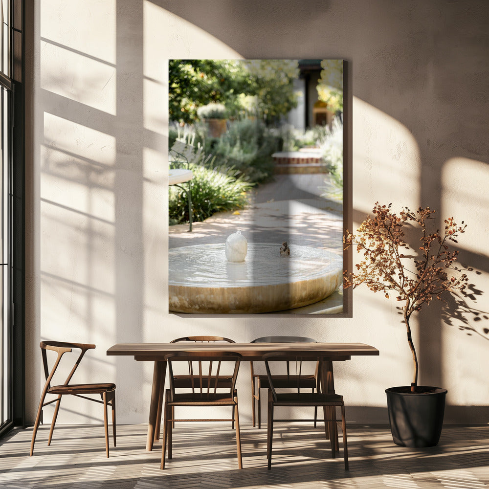 Veren en druppels | Canvas