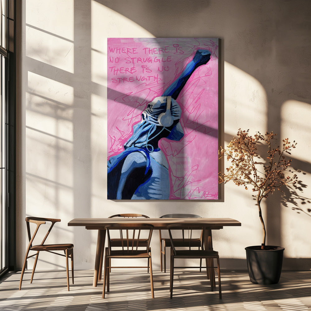 Bekrachtigde stilte | Canvas
