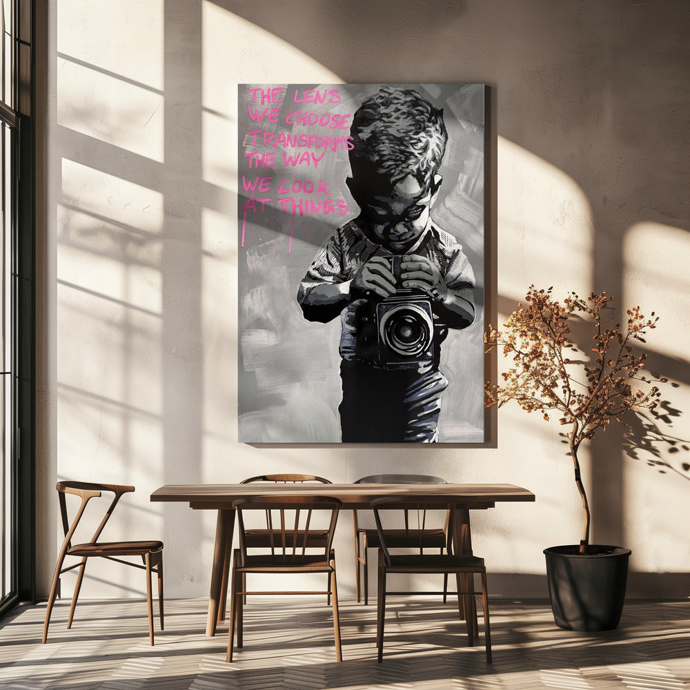 De Lens - Perspectief vastleggen | Canvas