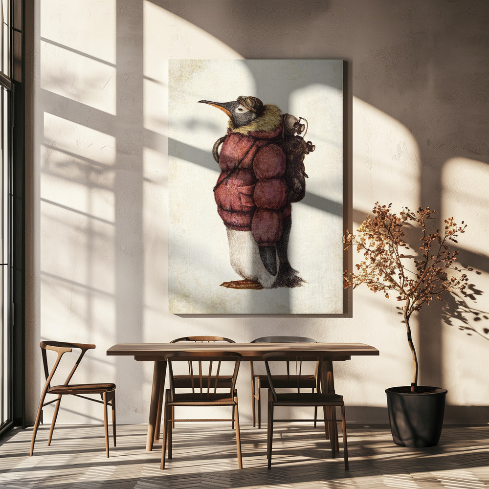 Hemelse pinguïn | Canvas