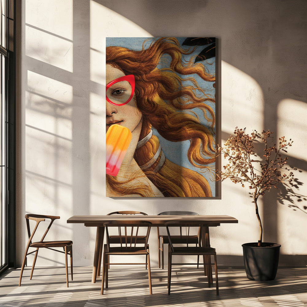 Zomer De geboorte van Venus | Canvas