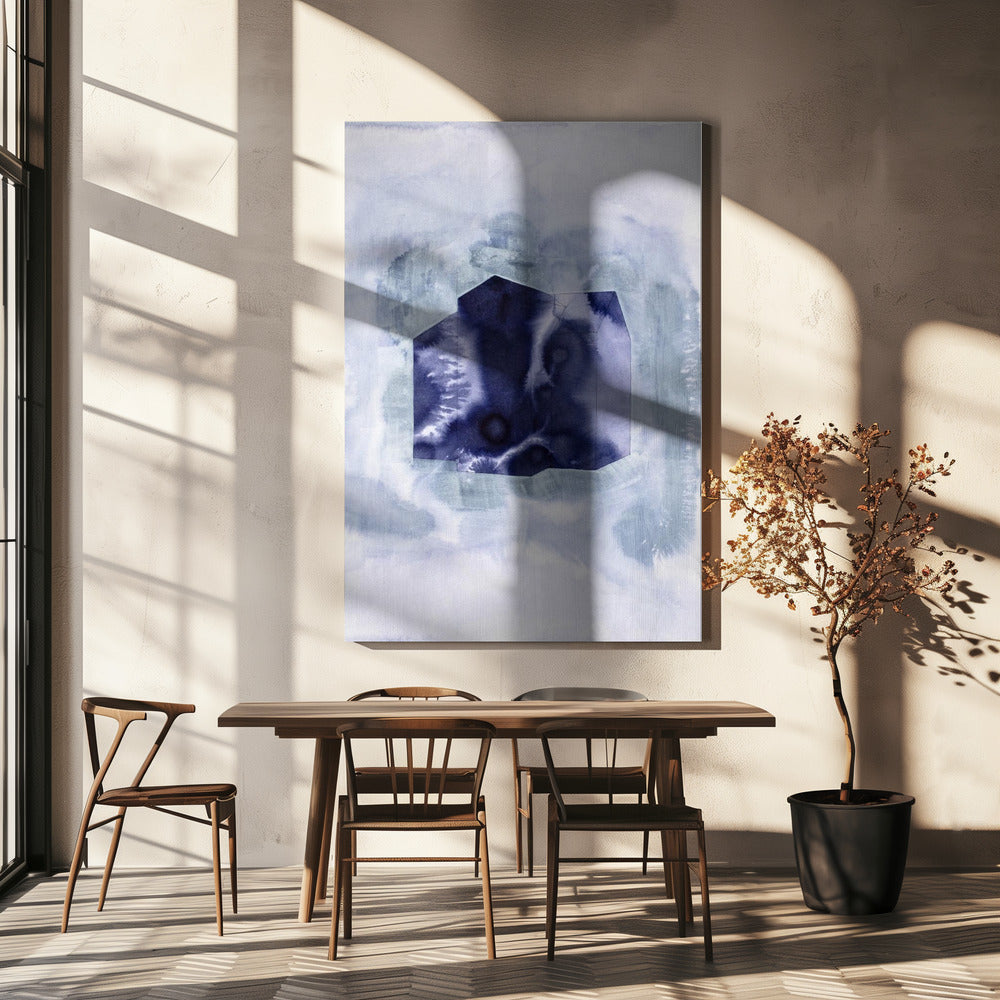 Geometrisch abstract ontwerp | Canvas