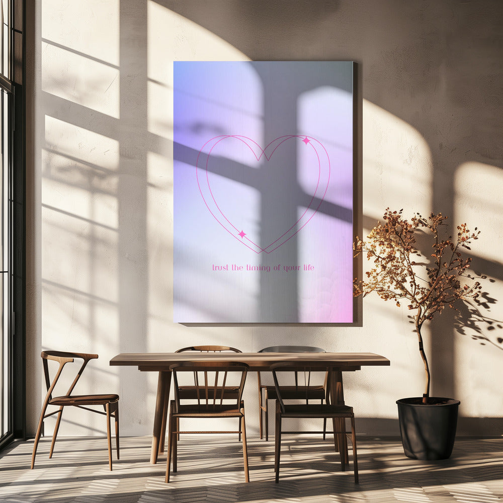 Luminous Heartbeat | Canvas