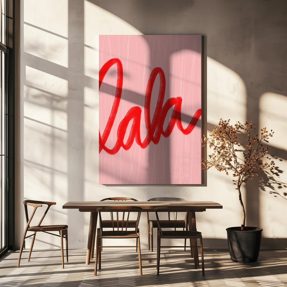 Levendige Rode Fluisteringen | Canvas