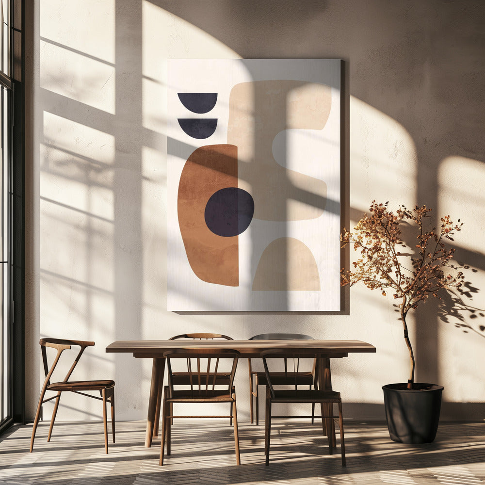 Abstracte harmonie | Canvas