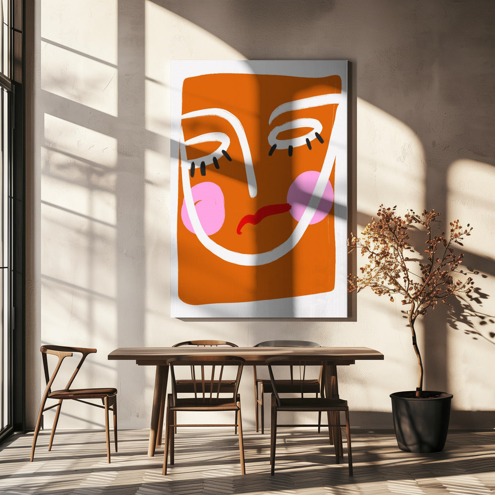 Abstracte expressie | Canvas