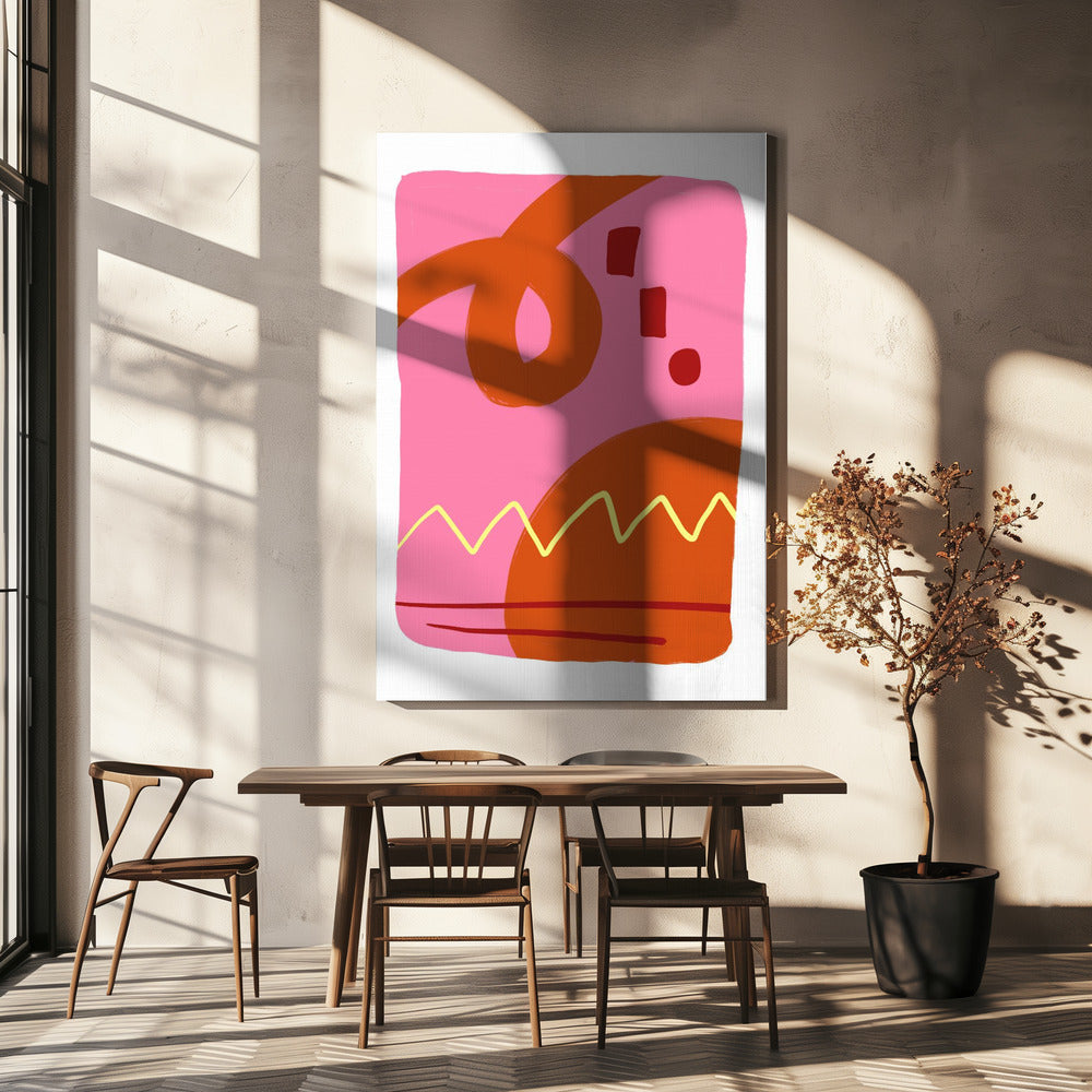 Gedurfde geometrische vormen | Canvas