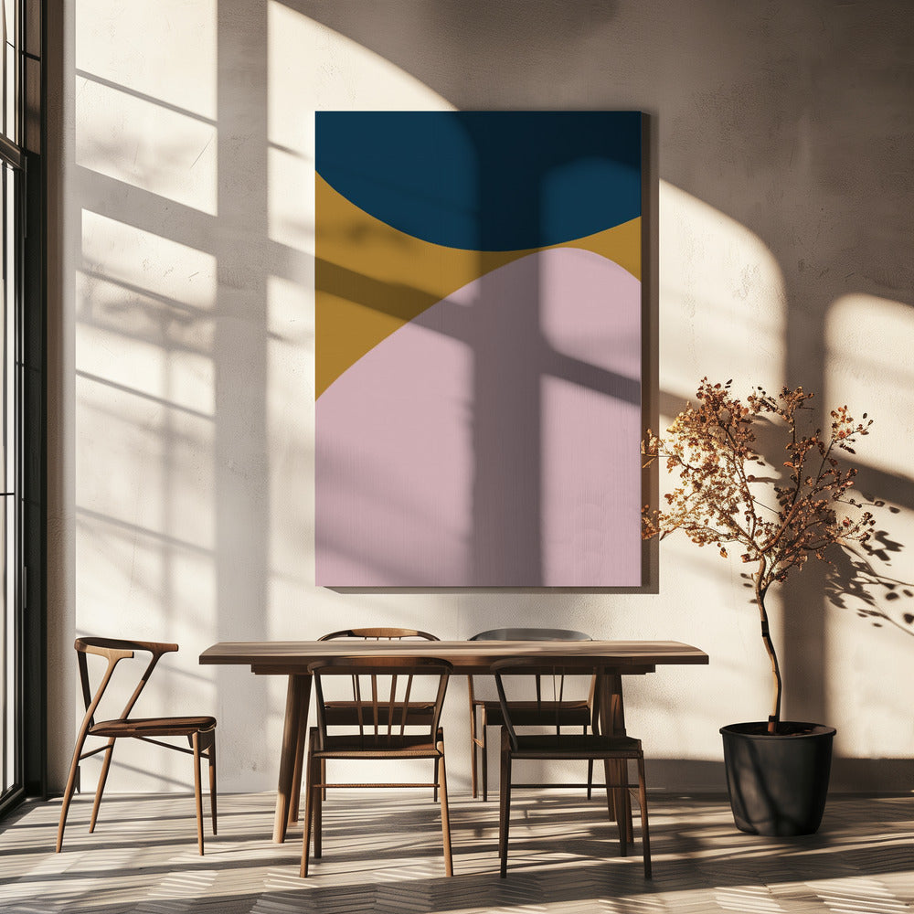 Abstracte harmonie | Canvas
