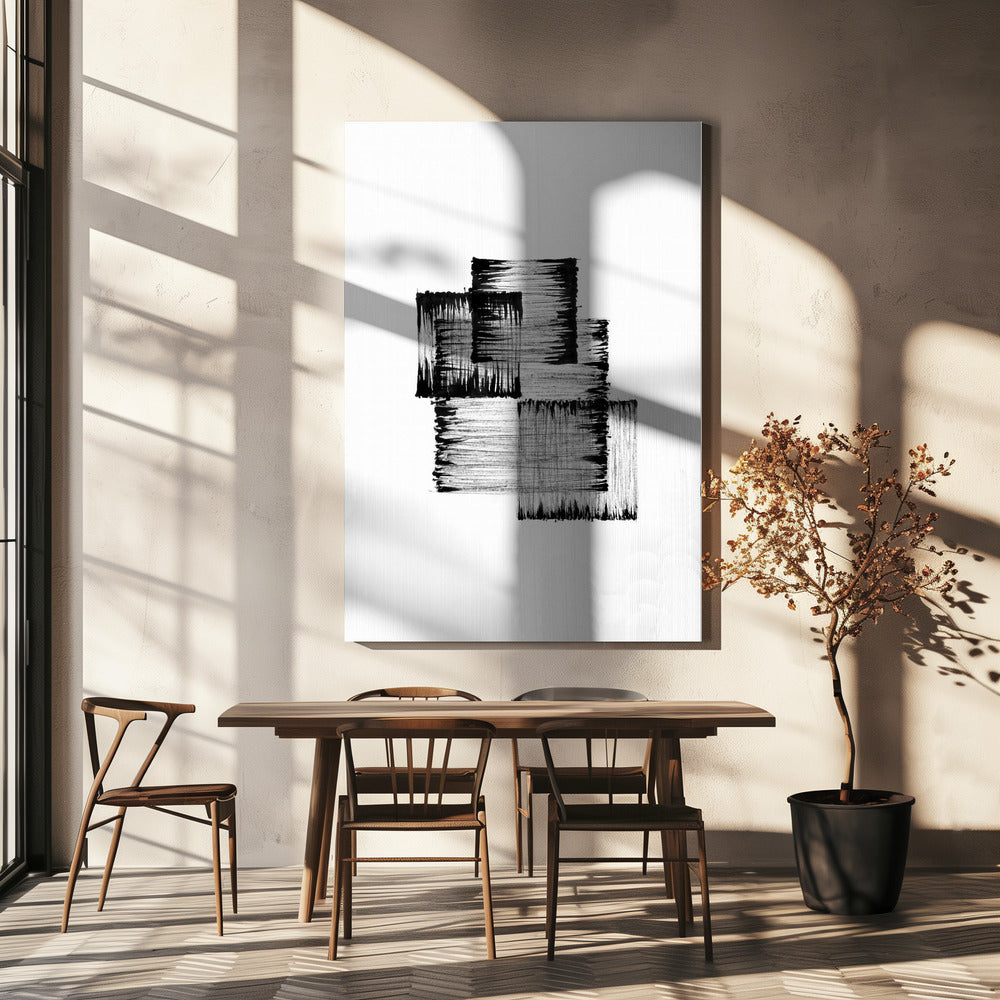 01a Stick Ink 24x36 | Canvas