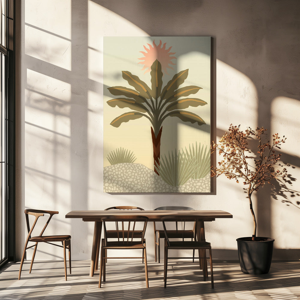 Palms 02 | Canvas